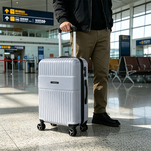 <span class=keywords><strong>Valise</strong></span> de voyage d'affaires moderne à coque rigide 20 pouces avec roulettes pivotantes, serrure TSA, antivol, durable et étanche – Vente en gros personnalisée - Product Image 6