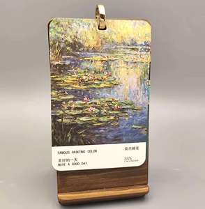 <span class=keywords><strong>Calendario</strong></span> de Escritorio Moderno y Minimalista 2026, <span class=keywords><strong>Calendario</strong></span> Portátil con Cambio de Página, <span class=keywords><strong>Calendario</strong></span> Creativo de Madera con Impresión de Pintura al Óleo - Product Image 3