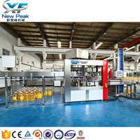 Nouvelle ligne de production complète Peak pour l'huile comestible et l'huile de coco, machine de remplissage et de bouchage de bouteilles d'huile de cuisson