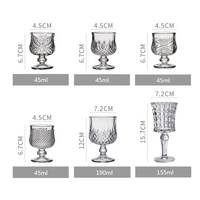 Verres à vin classiques modernes incassables de style français pour coupes et verres à vin élégants, idéaux pour les amateurs de vin et les fêtes