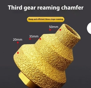 M14 Kim Cương Vát bước mũi khoan hình nón 20mm 35mm 50mm ba bước để cắt cạnh - Product Image 4