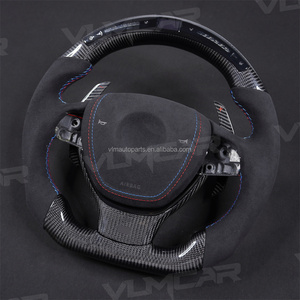 Volante de fibra de carbono con pantalla LED personalizada privada para <span class=keywords><strong>BMW</strong></span> <span class=keywords><strong>Serie</strong></span> <span class=keywords><strong>5</strong></span> F10/F18/con paletas de cambio - Product Image 2