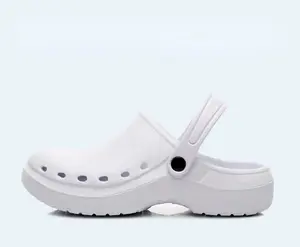 Антистатическая Больничная хирургическая обувь для мужчин и женщин, обувь для чистой комнаты, для операционной, с противоскользящими отверстиями, безопасная рабочая обувь - Product Image 5