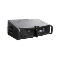 Système de sonorisation PA actif DASN LA6A 1400W RMS à deux voies avec DSP de classe D intégré, double haut-parleur 10 pouces à deux voies pleine gamme pour concert