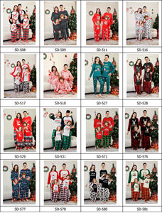 Nuevo <span class=keywords><strong>Conjunto</strong></span> de Pijamas Navideños a Juego para la Familia, Pijamas Navideños - Product Image 1