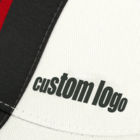 Logotipo bordado personalizado 6 paneles ala curvada papá sombrero vendedor Topi béisbol hombres Premium blanco Polo Golf béisbol gorra deportiva