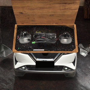 2023 Nissan qashqai J12 LED Đèn Sương Mù Ánh sáng trắng xe lái xe đèn Bìa nướng khung với Dây chuyển đổi khung - Product Image 2