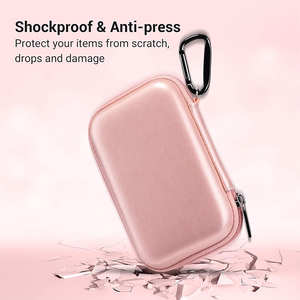 Étui de protection rigide en EVA personnalisé, plusieurs couleurs au choix, sac de rangement antichoc pour accessoires MP3 - Product Image 4