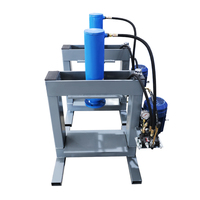 Presse hydraulique à double colonne Jinfeng Hydraulics pour semelles de chaussures et manioc, 30 tonnes, 380V, moteur 3KW, composants principaux, garantie 1 an