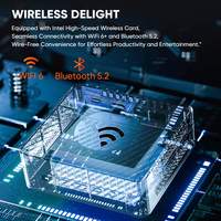 Mini PC DLL600B G3 Intel N100 Win11 3,9 GHz DDR4 RAM 64GB 4K Dual HD Display USB3.2 WiFi 5 BT5.2 Ethernet para oficina y negocios