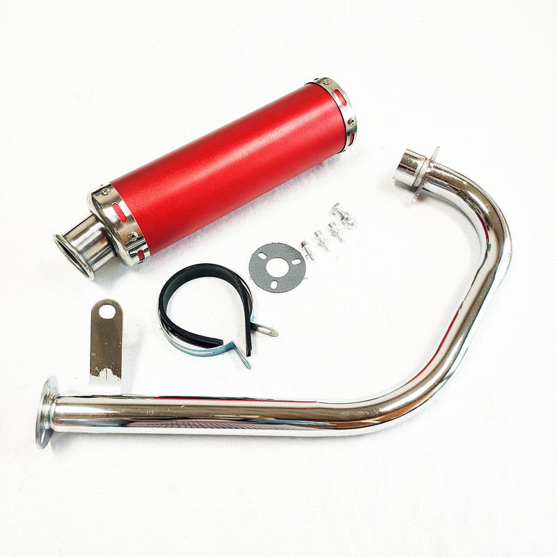 Quality Motorcycle Cg125 Parts Exhaust Systems