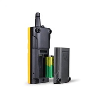 Télécommande sans fil industrielle 433 MHz jaune à 6 boutons pour pont roulant, palan, grue portique, treuil de construction