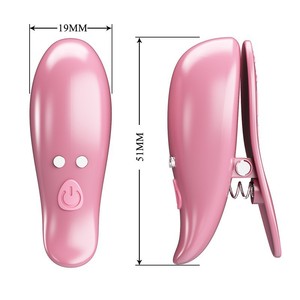 Pince vibrante pour mamelons féminins, masseur électrique pour seins, vibrateur pour mamelons pour couples, jeu pour adultes, jouet sexuel - Product Image 2