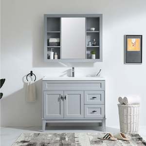 Muebles de Baño Personalizados Profesionales, Modernos, con Doble Lavabo, de Lujo, Modernos, para Baño - Product Image 3