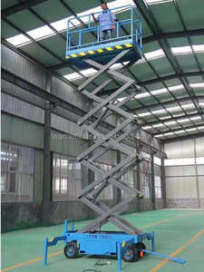 18M 500kg Small <span class=keywords><strong>One</strong></span> <span class=keywords><strong>Man</strong></span> <span class=keywords><strong>Lift</strong></span> <span class=keywords><strong>Man</strong></span> Scissor <span class=keywords><strong>Lift</strong></span> para trabajo aéreo - Product Image 4