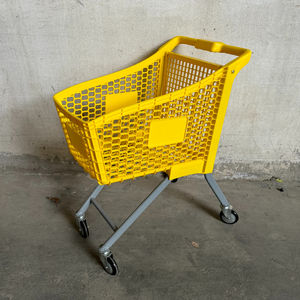 Carrito de Compras Plegable de Plástico de <span class=keywords><strong>80</strong></span> <span class=keywords><strong>Litros</strong></span>, Colorido, Marca Hong He - Product Image 3