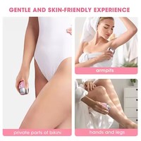 Tondeuse corporelle pour femme, étanche IPX7, pour maillot de bain et zone intime, avec lame de protection double couche