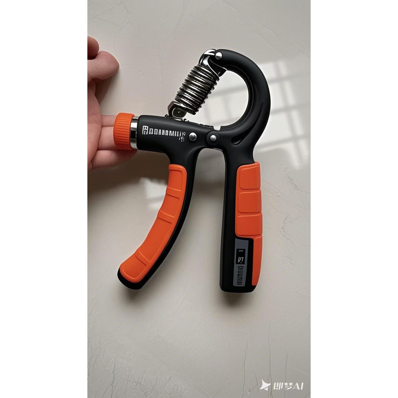 Noir et orange (surmoulé - modèle de comptage)