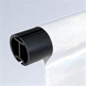 أنبوب عرض اقتصادي من البي في سي بتصميم فتحة على شكل حرف T للافتات المتاجر الصغيرة - Product Image 2