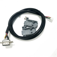 Cavo Seriale DB9 RS232 Personalizzato, Assemblaggio D-Sub 9 Pin Maschio-Femmina, Cablaggio per Comunicazione OEM ODM