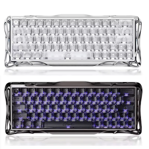 GravaStar V60 PRO Magnetic Switch <b>Keyboard</b>, Wired Gaming , 8K Polling Rate RGB Backlight, Frosted Transparent Keycaps <b>Keyboard</b> - Product Image 1