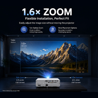 Proyector LCD XGA Panasonic de 4500 Lúmenes PT-BX441C, Proyector Multimedia Portátil para Aula, Oficina, Sala de Reuniones