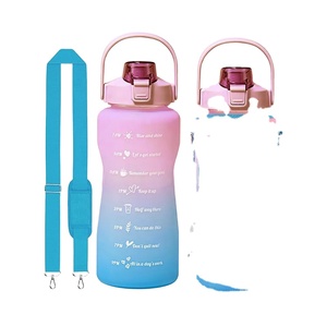 Échantillon GRATUIT Fitness Time Maker Tritan Sk Pc Bpa Free outdoor Protein Custom logo Motivational Water Bottle - Product Image 4