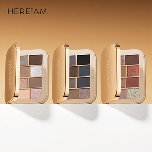 Palette de fards à paupières vegan HEREIAM, imperméable, résistante à la transpiration, effet scintillant et mat, haute pigmentation, pour les vendeurs <span class=keywords><strong>en</strong></span> <span class=keywords><strong>ligne</strong></span> / e-commerce - Product Image 3