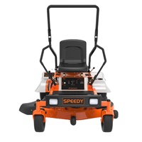 Tondeuse autoportée industrielle Speedy SPY-50ZTR 50 pouces à châssis en acier robuste pour extérieur, moteur essence – Meilleure vente