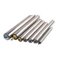 Convoyeur à rouleaux sans moteur SanHok pour entrepôt, rouleaux de guidage par gravité, taille personnalisée pour système de manutention de matériaux