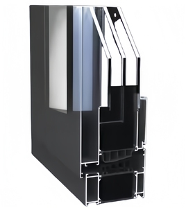 Ventanas de Acero con Aislamiento Térmico de Triple Cristal Templado, Estilo Europeo Moderno, de Alta Calidad y Eficiencia Energética para Casas Pasivas - Product Image 1