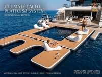 Nouvelle île flottante gonflable 2026 en PVC de qualité commerciale, canapé aquatique, prix d'usine, vente en gros, pour loisirs en extérieur et usage familial