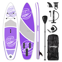 Planche de surf souple Durable et professionnelle Sup planche de pagaie gonflable pour le yoga aquatique