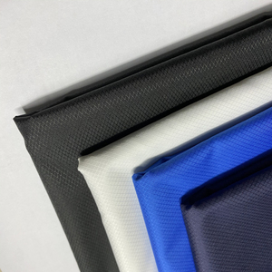 240T Không Thấm Nước <span class=keywords><strong>Poly</strong></span> Kim Cương Ripstop <span class=keywords><strong>Pongee</strong></span> Với Milky PU Tráng Polyester Áo Gió Áo Khoác Vải Cho Mùa Xuân Áo Gió - Product Image 3