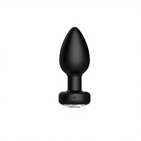 Masseur vibrant en silicone télécommandé, rechargeable, étanche, appareil relaxant pour le corps
