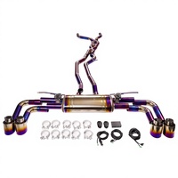 Système d'échappement Catback à soupapes en titane X-H-X pour Porsche Cayenne 958 3.0L 3.6L 4.8L, effet de suralimentation maximal