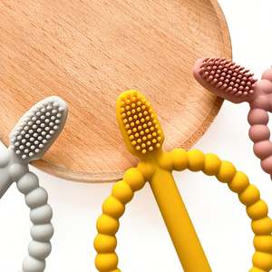 เจลซิลิโคนแบบนิ่มสำหรับกัดแทะอาหาร100% BPA แบบมือถือ - Product Image 6