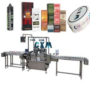 Machine d'étiquetage automatique de bouteilles industrielles avec contrôle PLC et entraînement par servomoteur - Product Image 1