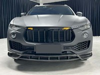 CSYP Maserati Levante GTS Trofeo Gransport Lèvre avant et séparateur de pare-chocs en fibre de carbone finition polie Kits de carrosserie automobile
