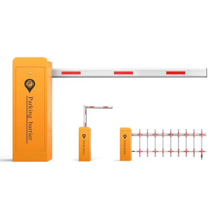 Cancello di parcheggio automatico flessibile del cancello della barriera del braccio dell'asta per il sistema di gestione del parcheggio di riconoscimento della licenza del piatto