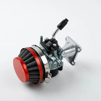 Performance 19mm Carb Carburateur Filtre À Air pour 37cc Refroidi À L'eau 2 Temps 47cc 49cc Mini Dirt Pocket Bike ATV Quad Motocross