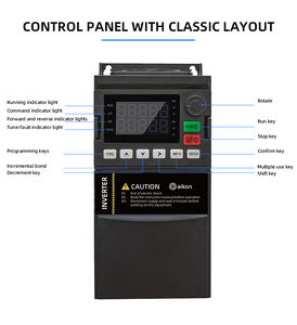 <span class=keywords><strong>Aikon</strong></span> 4KW AC Drive Convertidor VFD trifásico monofásico 220V 380V Controladores de frecuencia variable para aplicación de motor - Product Image 4