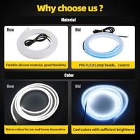 Barre lumineuse LED Ndp pour voitures, feux de jour LED pour voiture, bande décorative LED, fonction de feux de capot LED, accessoires de voiture