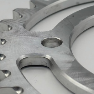 New Metal 420 Chain Rear <b>Sprocket</b> 32T Anodizing Silver for Off-road Motorcycle Retrofit/Upgrade with 6-Month Warranty - Product Image 4