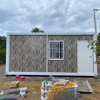 DXH-CONTAINER Maison préfabriquée en acier 20/40 pieds, design moderne, grand espace, utilisation hôtelière