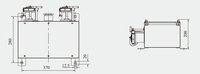 Boîte de prise pour conteneur frigorifique 2 gang 32A IP67 380V/440V pour fournitures marines