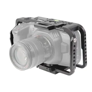 New BMPCC 4K 6K Cage For Blackmagic Design Pocket Cinema Camera 4K 6K With Cold Shoe And NATO Rail