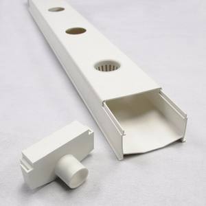 Sistemas de invernadero hidropónico vertical tubería de plástico para hidropónico NFT PVC canal planta <span class=keywords><strong>lechuga</strong></span> - Product Image 3