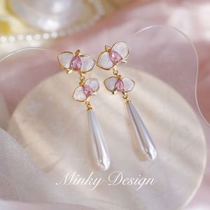 Pendientes Largos Vintage de Estilo Chino, Modernos, Geométricos, de Aleación de Zinc con Forma de Flor, para Mujer, para Fiestas y Ocasiones Especiales - Product Image 4