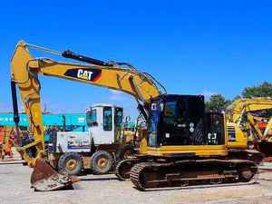 Gebrauchter 2019 Caterpillar 325F LCR Kompaktbagger 161 PS 25907 kg Originallackierung Hergestellt in Japan für Stadtarbeiten 321D CR 326F - Product Image 4